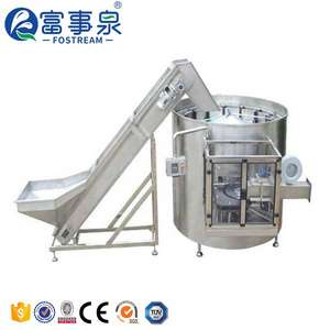 High Speed Full Automatic Rotary Type Plastic PET Bottle Feeder Arranging Unscrambler Sorting Machine