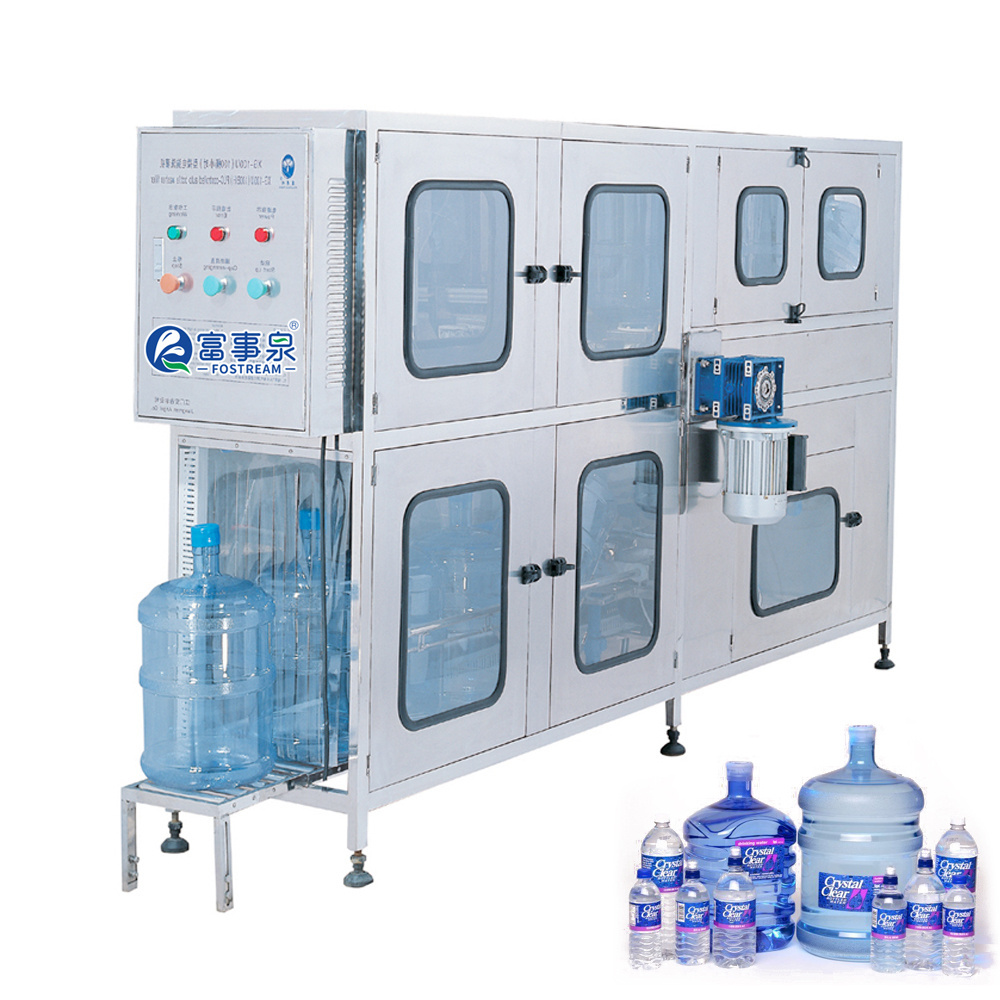 Automatic Decapping 18.9l 19l 20l Container Drum 5 Gallon Bottle Mineral Pure Water Rinser Filler Press Capper Machine