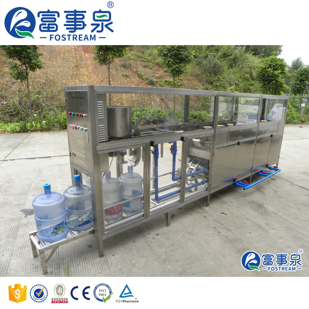 Automatic Decapping 18.9l 19l 20l Container Drum 5 Gallon Bottle Mineral Pure Water Rinser Filler Press Capper Machine