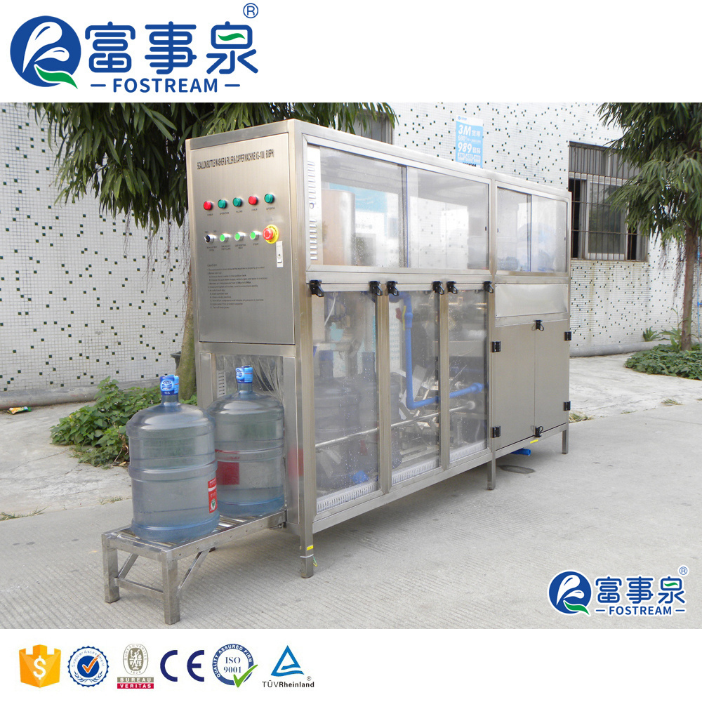 Automatic Decapping 18.9l 19l 20l Container Drum 5 Gallon Bottle Mineral Pure Water Rinser Filler Press Capper Machine