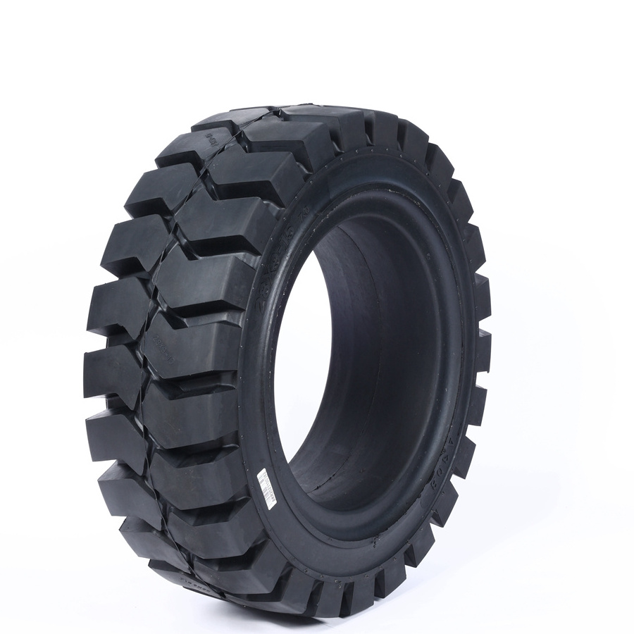 1000-20 Tires Heavy Wheel Cushion Forklift Steering Spare Parts 16X6-8/4.33 16X6-8 150/75-8 Forklift Tyre Solid Tire