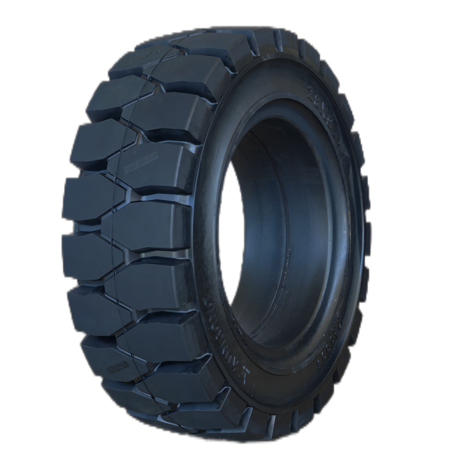 Solid 21X7X15 Forklift Tyre 6.50X10 5 Ton Diesel Wheel Solid Rubber 711/305/559 18X7X8 Press Forklift Tires For Forklift 600X9