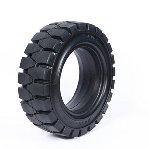 Solid 21X7X15 Forklift Tyre 6.50X10 5 Ton Diesel Wheel Solid Rubber 711/305/559 18X7X8 Press Forklift Tires For Forklift 600X9