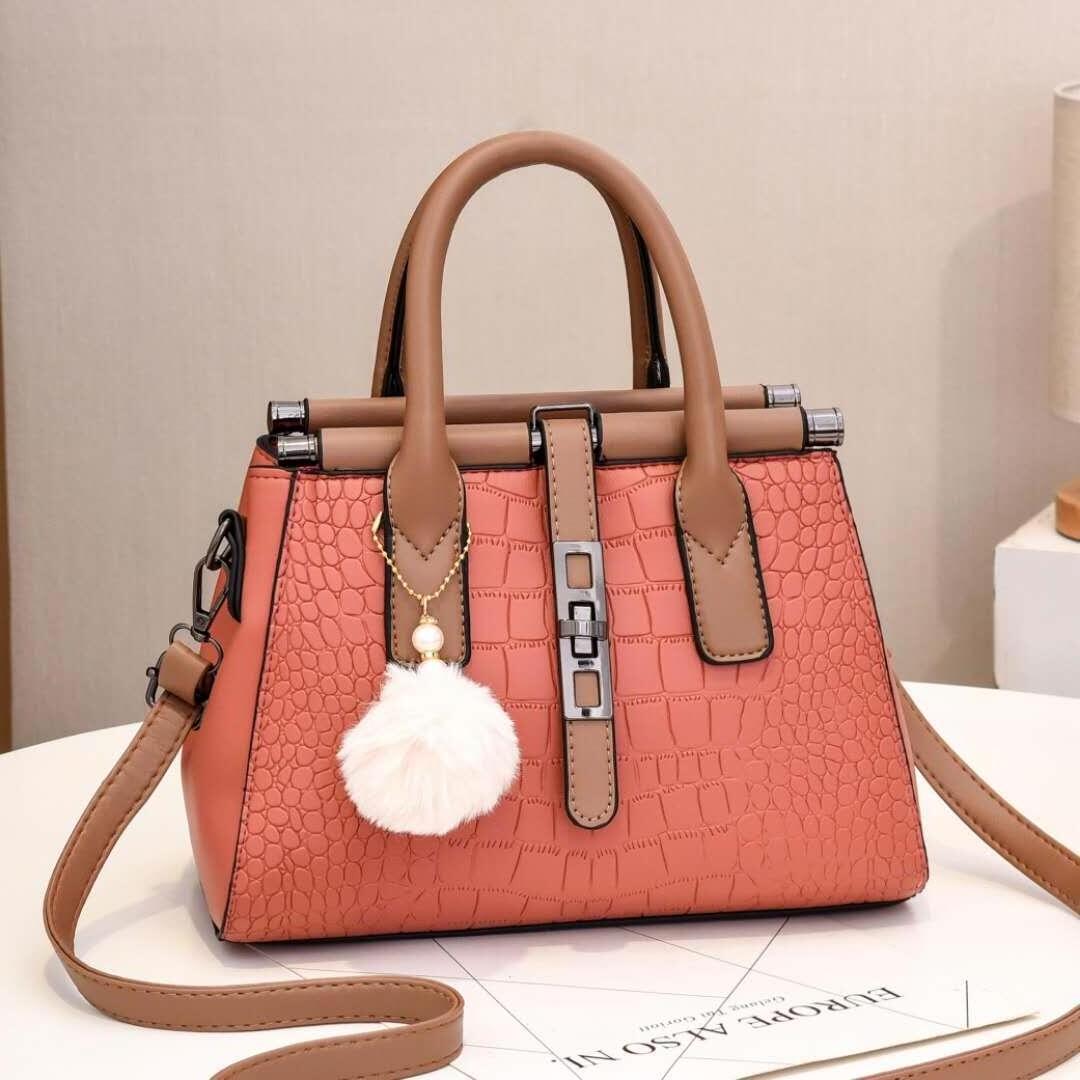 2024 Hot selling Leather Ladies Handbags Women'S Handbag From Guangzhou Bag Factory