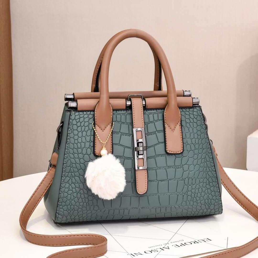 2024 Hot selling Leather Ladies Handbags Women'S Handbag From Guangzhou Bag Factory