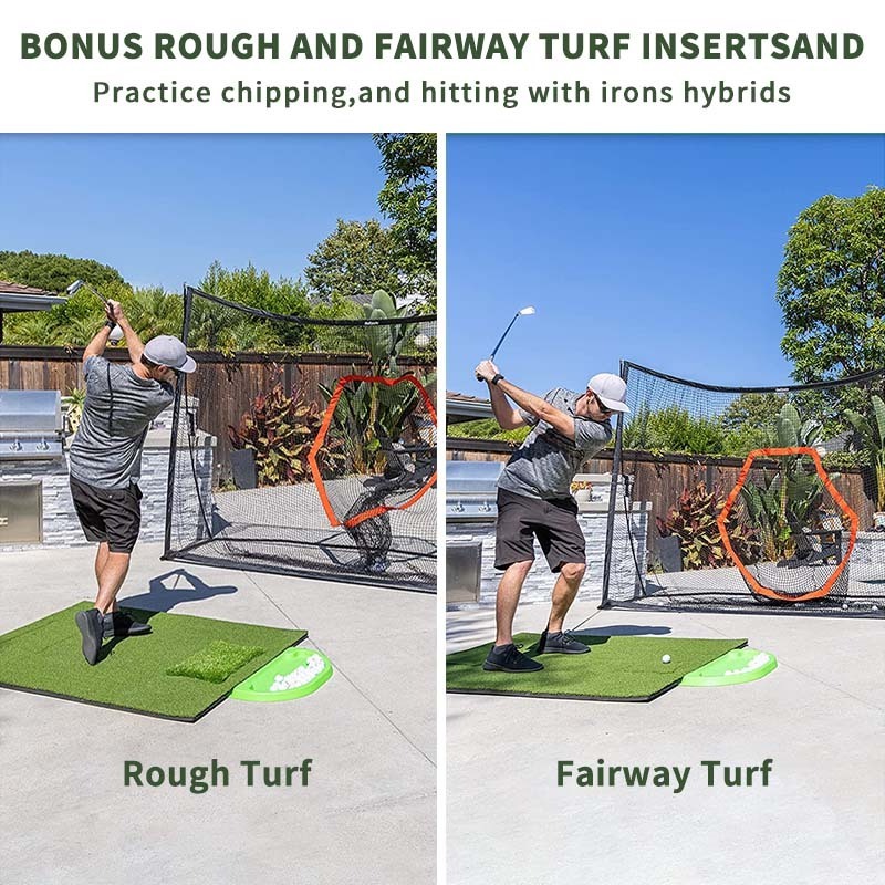 Golf Swing Mat Training Detection Batting Analysis and Correct Your Swing Path Golf Hitting Mat