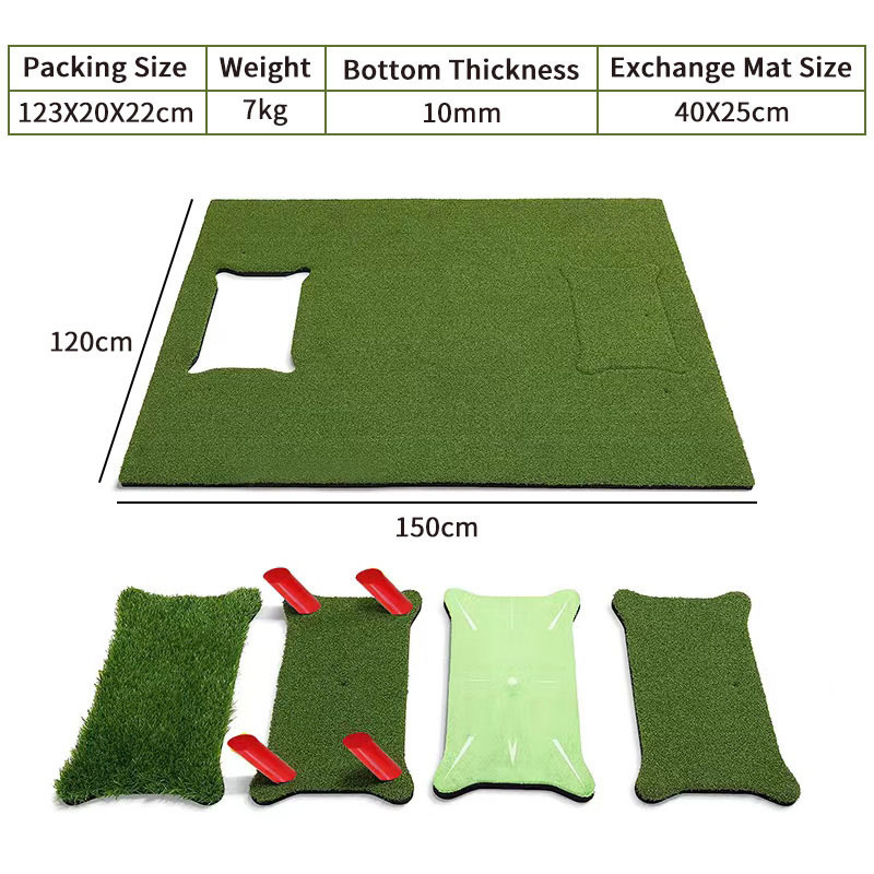 Golf Swing Mat Training Detection Batting Analysis and Correct Your Swing Path Golf Hitting Mat