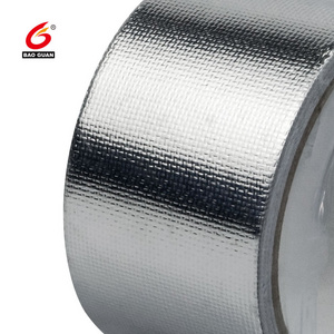 Fireproof Self-Adhesive Tape High Temperature Leak Proof Tin Foil Paper Duct Tape