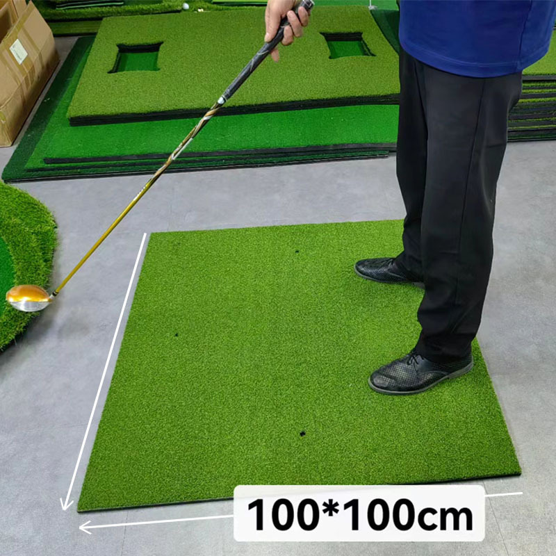 Portable Golf Hitting Mats Golf Simulator Swing Detection Batting Practice Training Aids