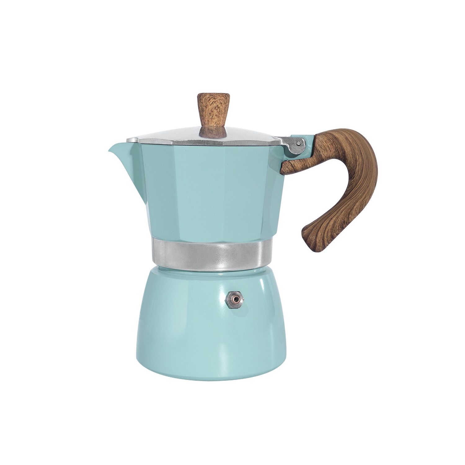 OEM Bangle Cafetera Stovetop Espresso Coffeemaker 150ml 300ml 450ml 3 6 9 Cups Mocha Maker Aluminum Mokapot Coffee Moka Pot