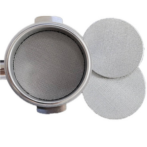 Espresso Coffee Shower Puck Filter Screen 316 Stainless Steel Reusable Eco Friendly  50 100 150 um Micron Filter Disc