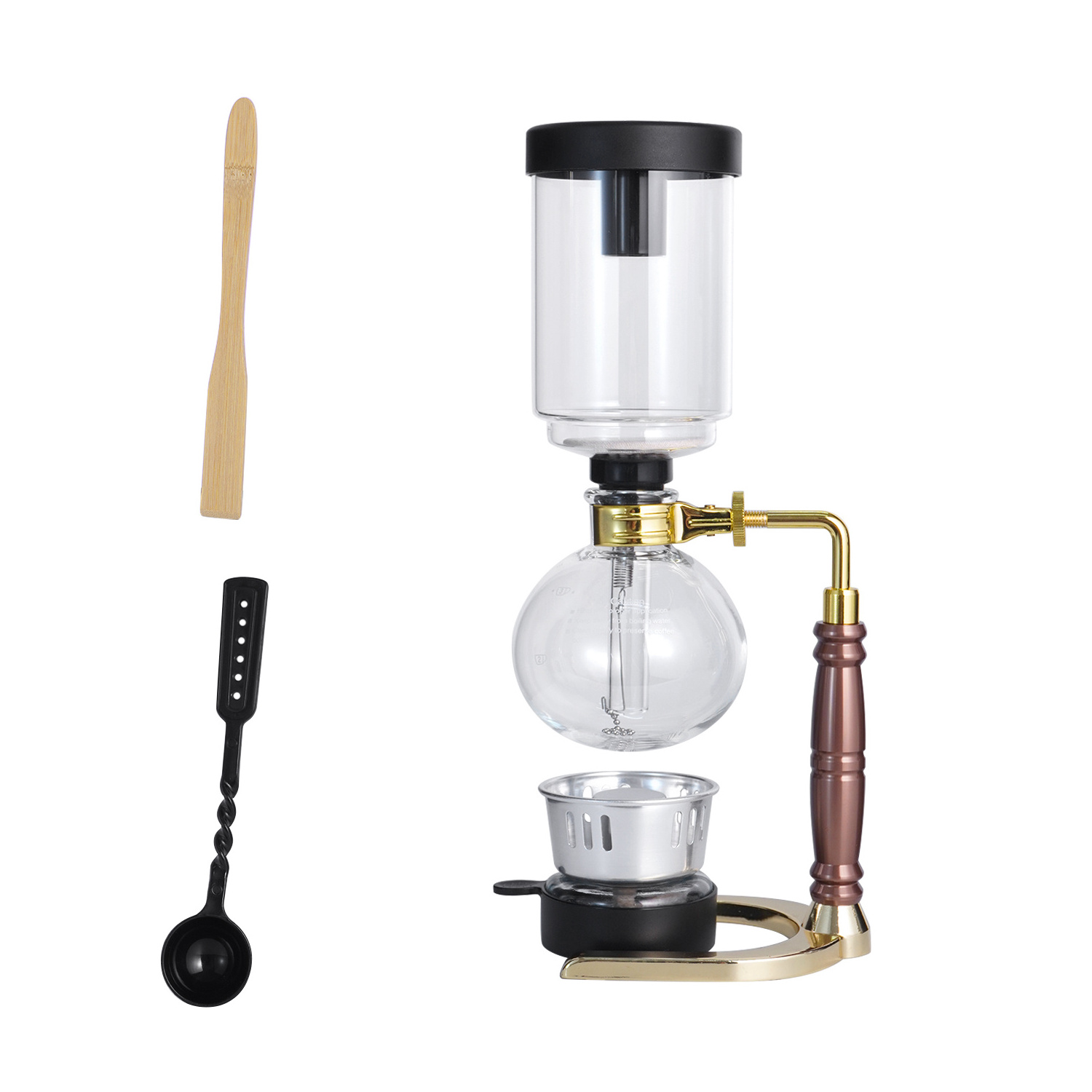 Banlee Coffee Siphon Espresso Syphon Customized Coffee Maker Metal Home Coffee Syphon 3 Cup 5 cup