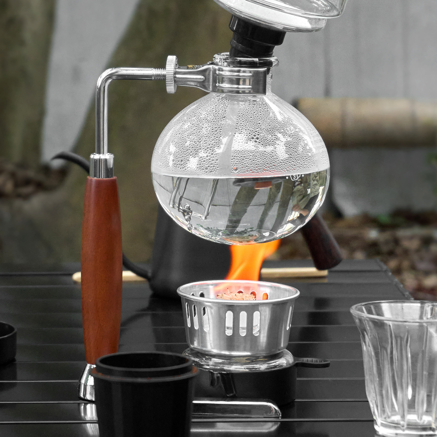 Banlee Coffee Siphon Espresso Syphon Customized Coffee Maker Metal Home Coffee Syphon 3 Cup 5 cup