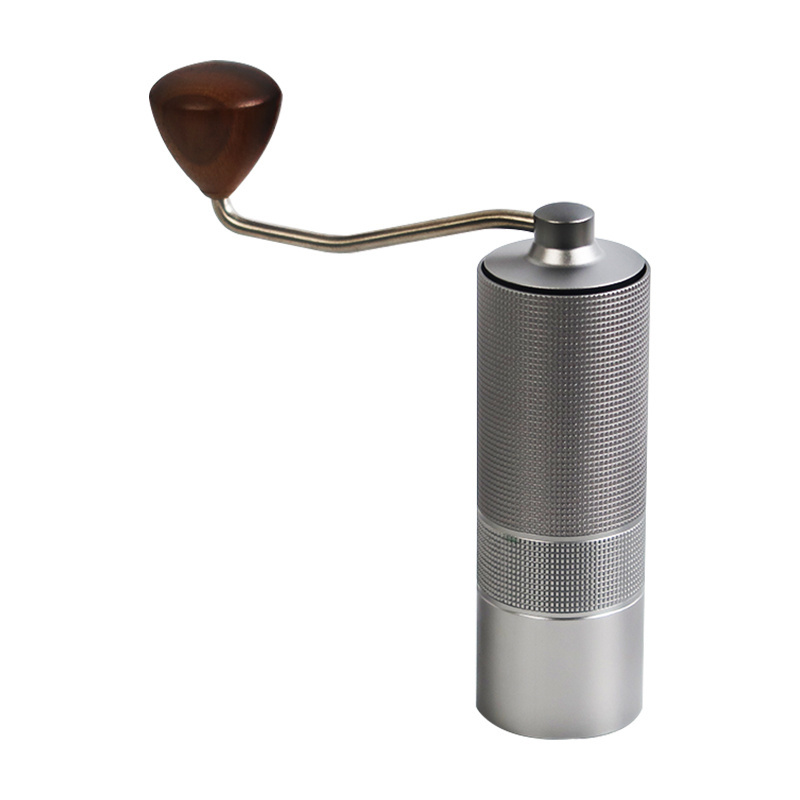 Al-Alloy Body 420 Stainless Steel Burr Homeuse Espresso Mini Small Hand Mill Portable Manual Coffee Grinder barista tools