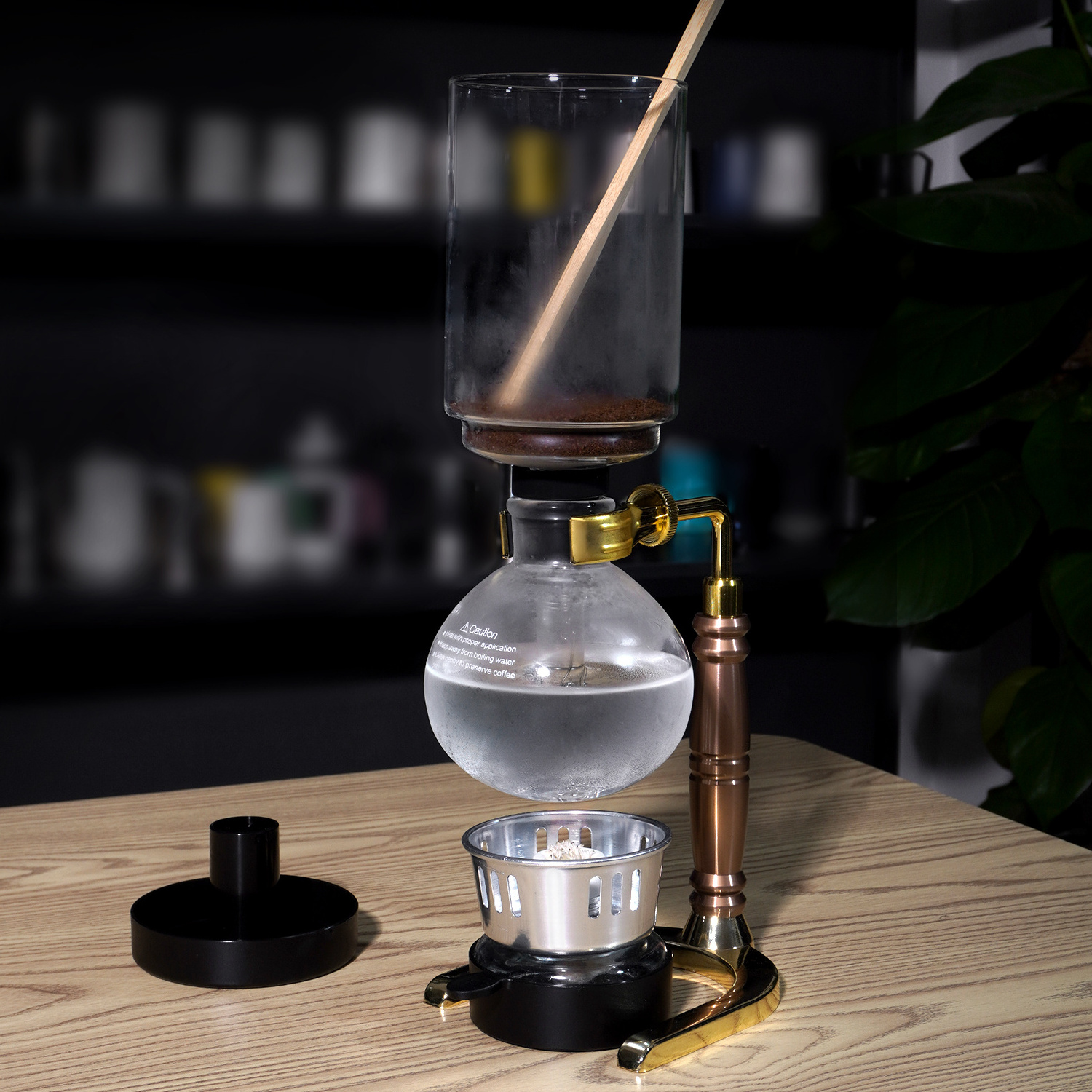 Banlee Coffee Siphon Espresso Syphon Customized Coffee Maker Metal Home Coffee Syphon 3 Cup 5 cup