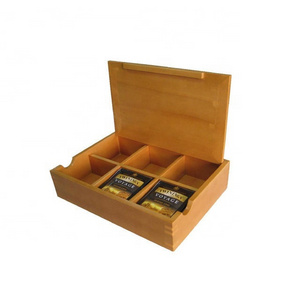 gloss lacquer finish new design wooden tea bags packaging gift box