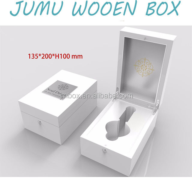 piano white lacquer finish hot sale packaging box for perfume bottle