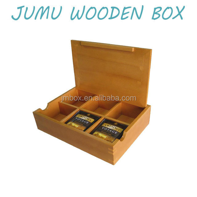 gloss lacquer finish new design wooden tea bags packaging gift box