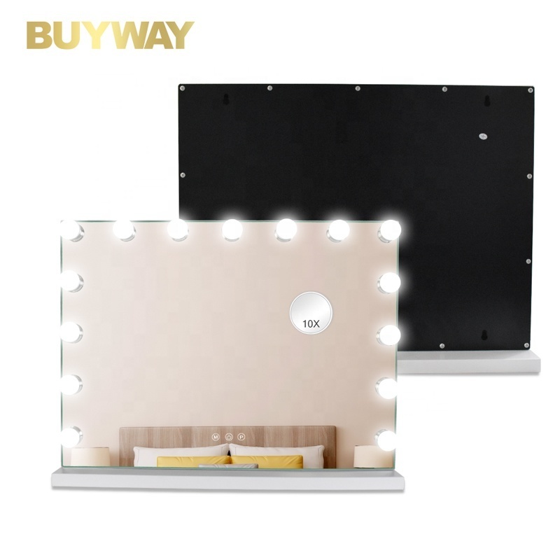 B Full Length Vanity Table With Makeup Hollywood Mirror Led Light Bulbs Dressing Table Large Light Vanity Makeup