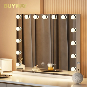 B Full Length Vanity Table With Makeup Hollywood Mirror Led Light Bulbs Dressing Table Large Light Vanity Makeup