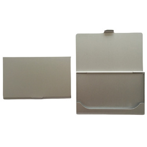 Wholesale of stainless steel card holders by manufacturers, customized logo metal creative business card holders