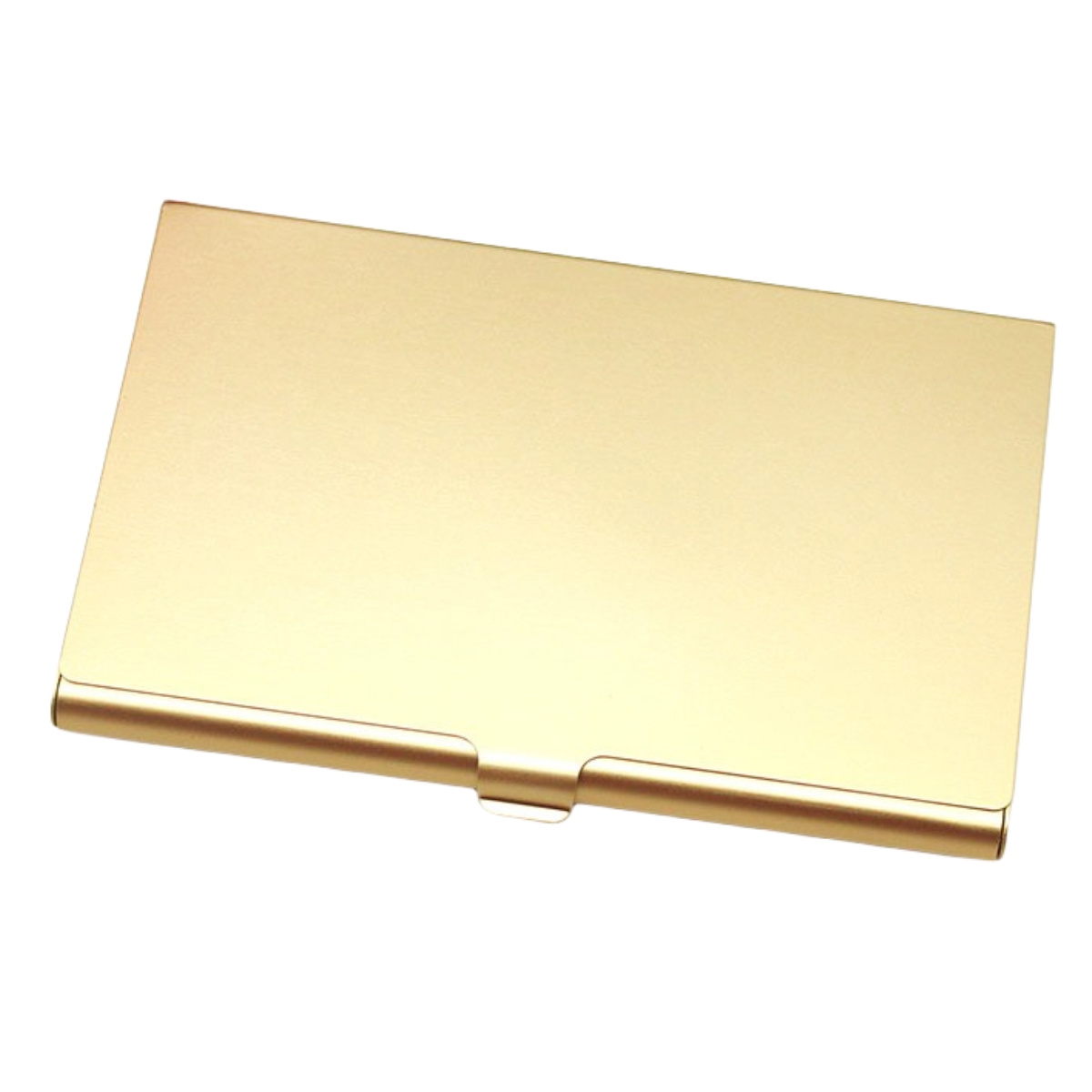 Wholesale of stainless steel card holders by manufacturers, customized logo metal creative business card holders