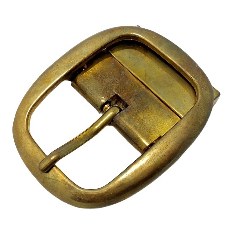 ellipse Belt Buckle Manufacturers Reversible Belt Buckle For Belt Light Gold