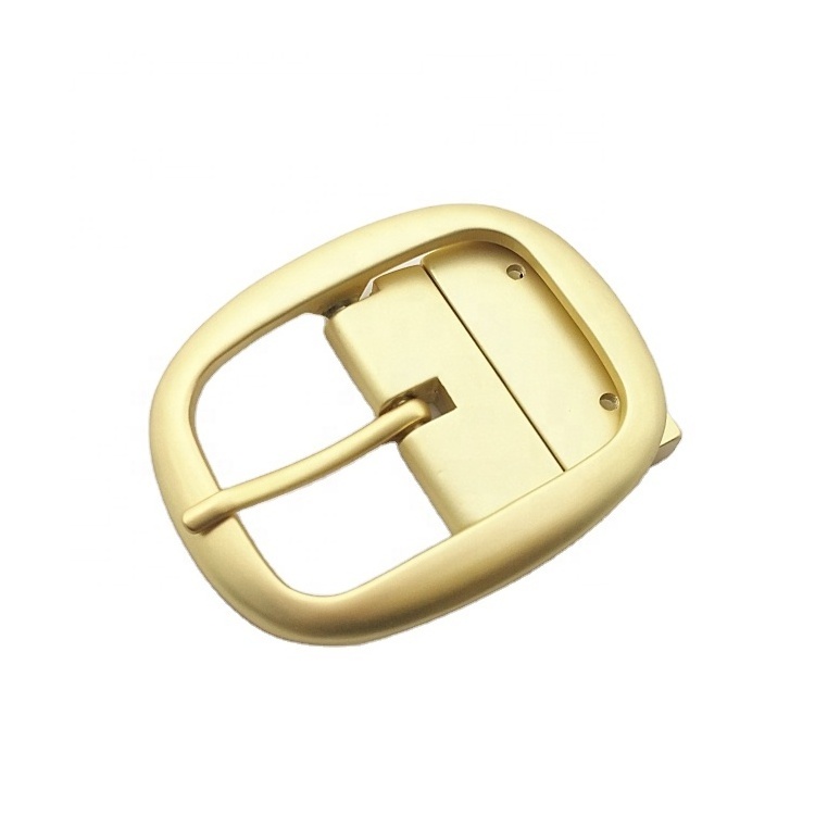 ellipse Belt Buckle Manufacturers Reversible Belt Buckle For Belt Light Gold