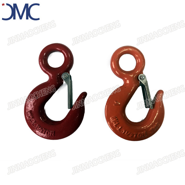 Eye hoist Hook With Latches