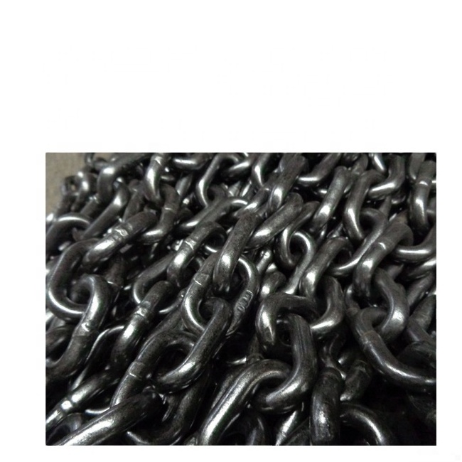 Heavy Duty Painted Black G80 Lifting Chain Welded Link Chain