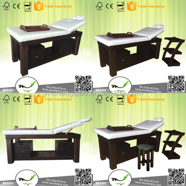 Hot Sales Solid Wood Used Electric Massage Table