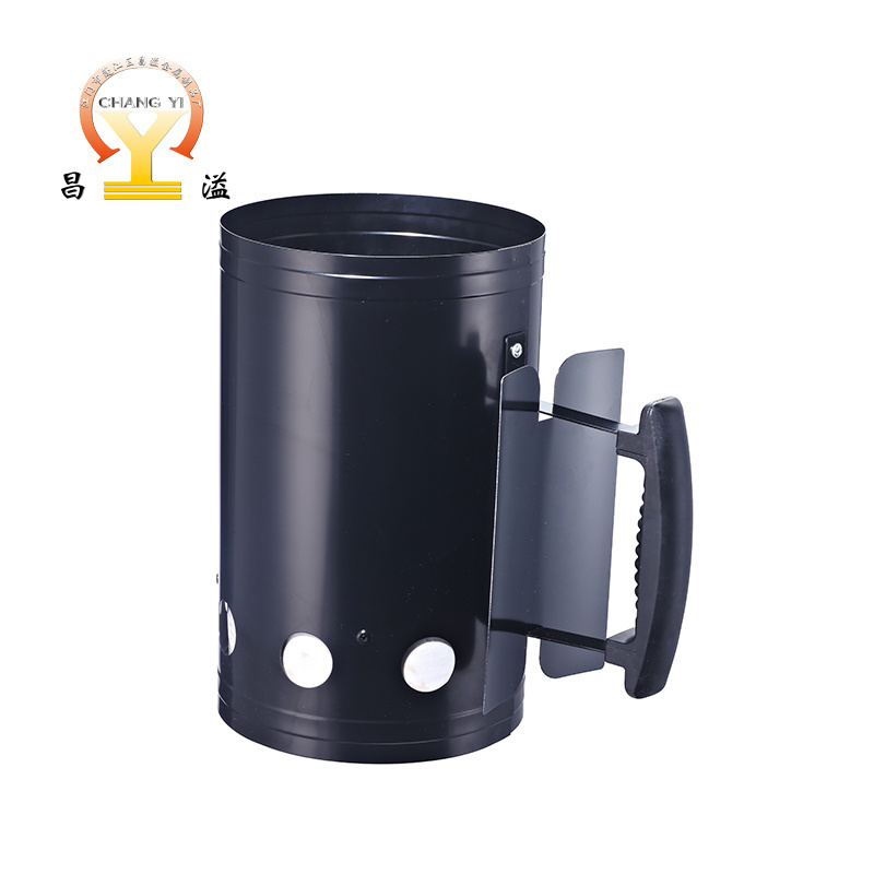 Good Quality Charcoal Stainless Steel Grill Chimney Starter With Bottom