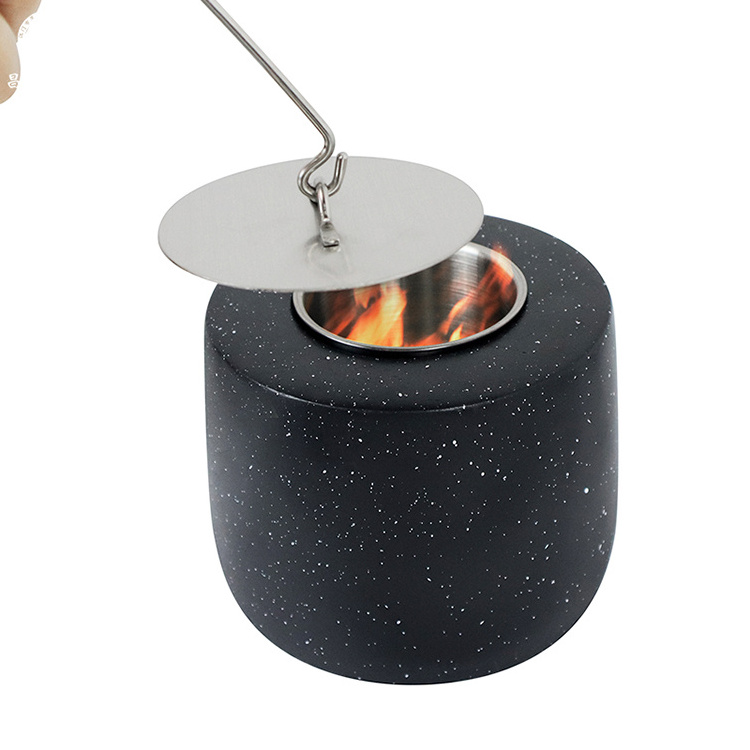 Smokeless Fire Pit Small Portable Table Top Smokeless Portable Fireplace Alcohol Mini Fireplace