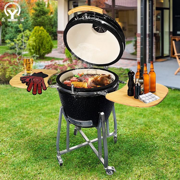 Heavy Duty Portable Camping  Bbq Stove Grills Outdoor Folding Barbeque Wood Charcoal Bbq Pizza oven