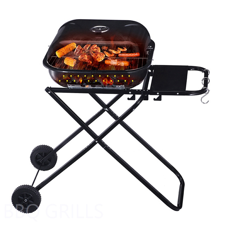 B custom european korean argentine outdoor rotary round portable camping folding charcoal barbecue bbq grills for sale