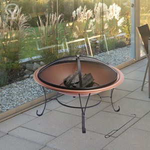 B outdoor garden sofas square sphere brazier fire pit bbq grill dining coffee fire pits indoors