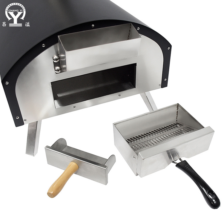 garden portable mini pellet charcoal BBQ grill wood fire smokeless toasters pizza oven outdoor