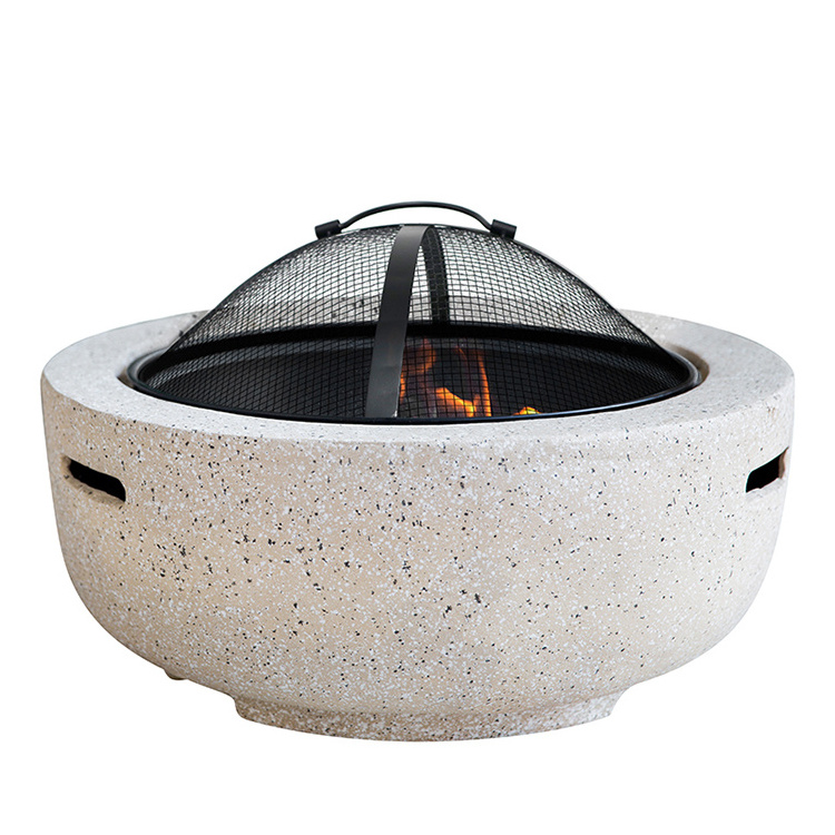 Professional Factory OEM Outdoor Fire Bowl And Fire Pit In MgO Portable Smokeless Camping Fire Pit