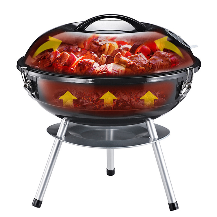 14 Inch Portable Charcoal Barbecue Grills  Stove 14