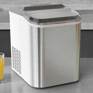 Ice free Chewable ice maker Small home cross-border mini dormitory milk tea shop large-capacity automatic ice machine