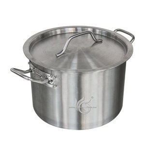 Stockpot Restaurtant Big Stainless Steel Stove Industrial Cooking Pots Stock Pots