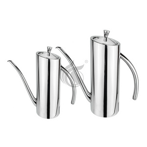 Hand Drip Coffee Water Pouring Kettle Gooseneck Tea Pot Stainless Steel Pour Over Coffee Kettle With Lid