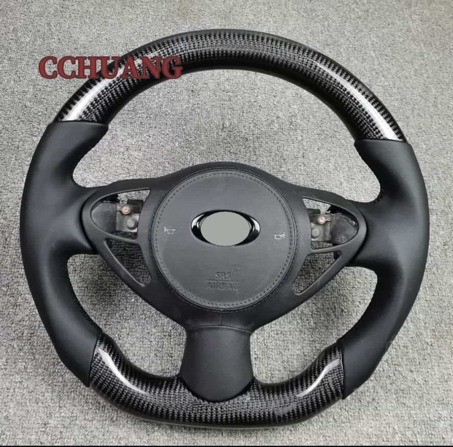 Customized high quality auto parts fit the Infiniti FX35 FX37 Nissan 370Z Sport forged carbon fiber steering wheel