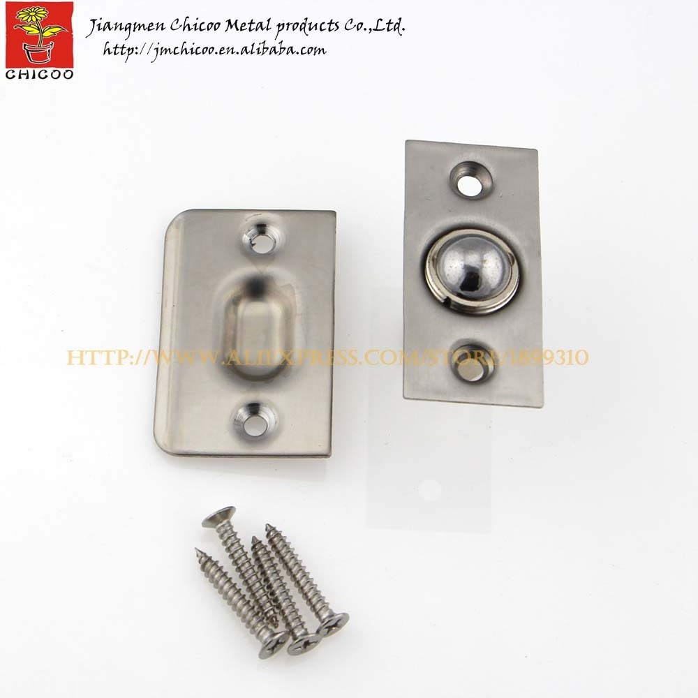 Hi-Q Stainless steel 304 cylindrical adjustable door catches,cabinet Furniture kitchen door Ball catch