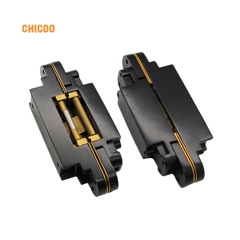 Stainless Steel 304 3D Universal Invisible Door Hinge Gold 180 Degree Sus 316 3 Way Black Adjust Concealed Hinge