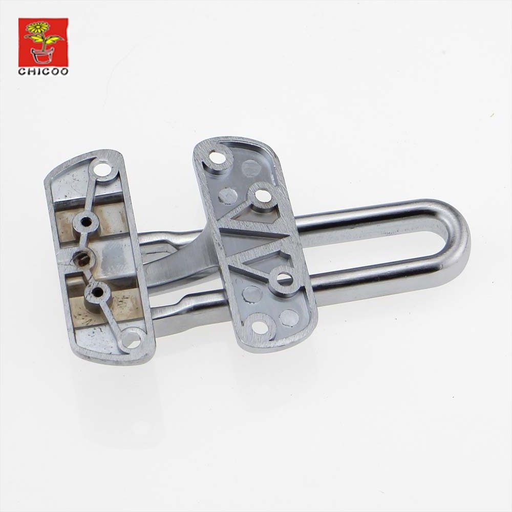 wholesale Zinc alloy Security Buckle Door Guard Bolt  satin Chrome Safety Lock door safety locks