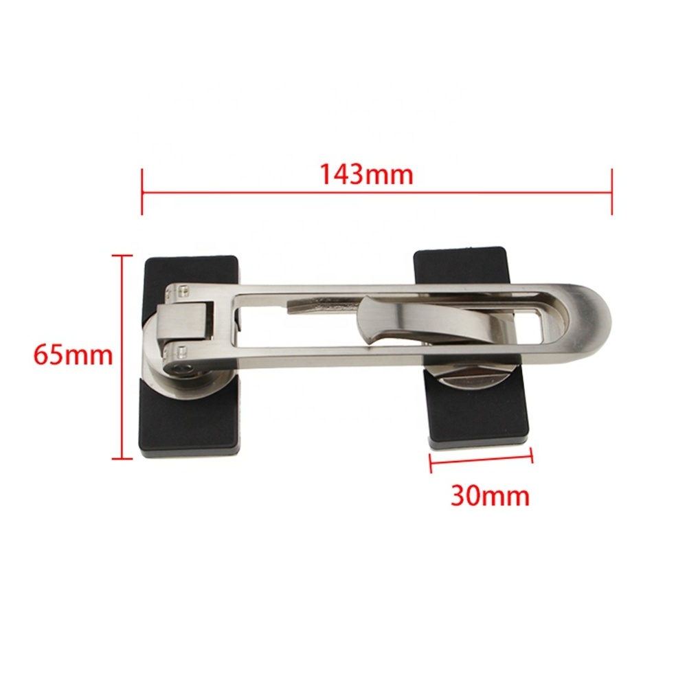 Zinc alloy Front Door Security Chain Restrictor Heavy Duty Strong Home Safety Door Guards