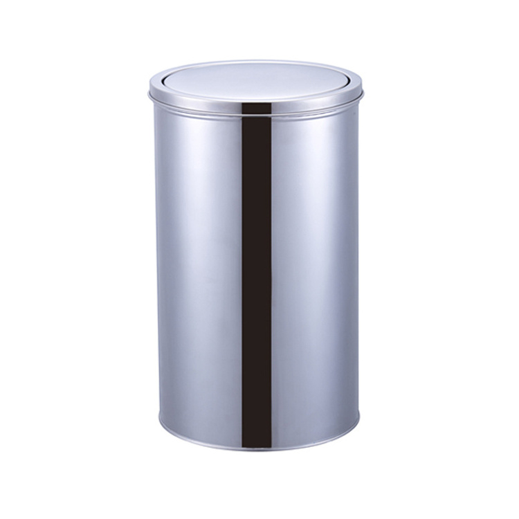 Household High Quality Black Garbage Bin For Office The Bathroom Waste Garbage Bin