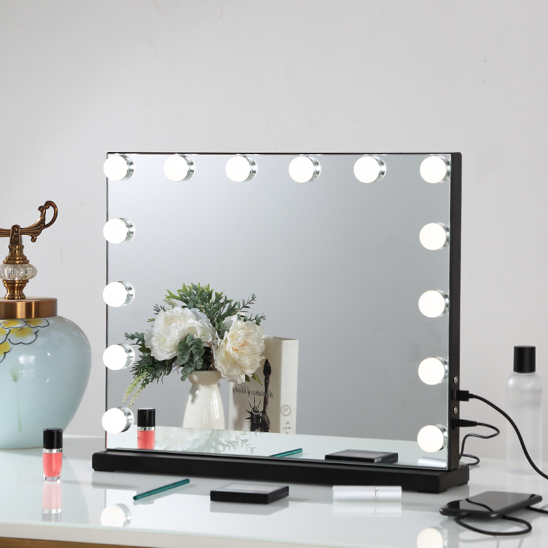 Light Bulbs Smart Hollywood Vanity Fashion Dimmable Touch Screen Cosmetic Makeup Led Mirror