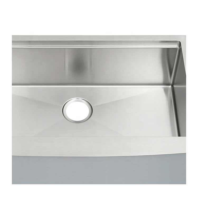 28 x 18 inch 16 gauge Stainless Steel 304 Zero Radius welded double bowl Top mount drop in handmade kitchen sink